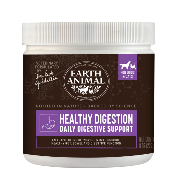 Earth Animal Supplement - Healthy Digestion, 8oz