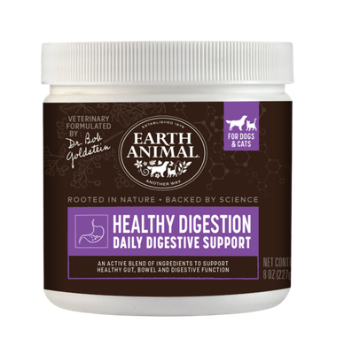 Earth Animal Supplement - Healthy Digestion, 8oz
