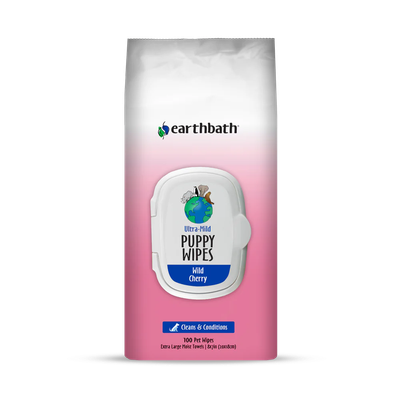 Earthbath Grooming Wipes - Ultra-Mild Puppy