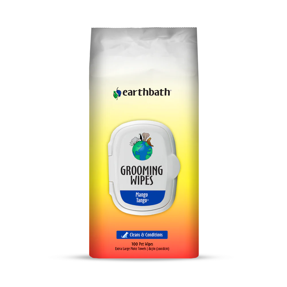 Earthbath Grooming Wipes - Mango Tango