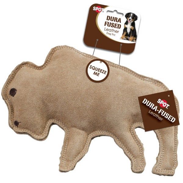 Dura Fused Leather Toy - Buffalo, L