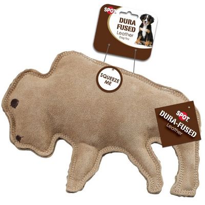 Dura Fused Leather Toy - Buffalo, L