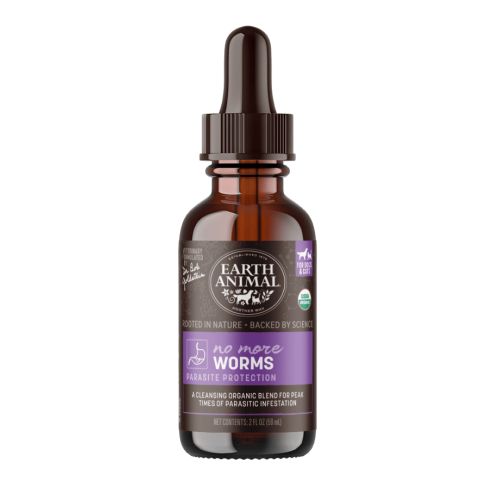 Earth Animal Remedies - No More Worms, 2oz