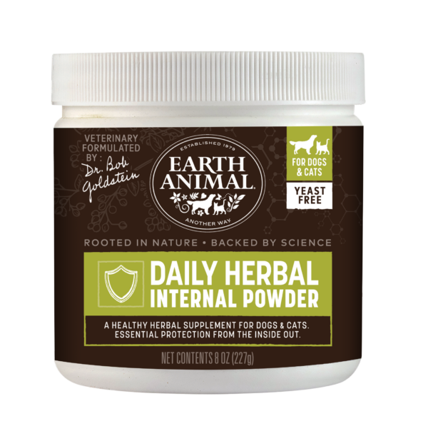 Earth Animal Nature&#39;s Protection - Daily Herbal Internal Powder, 8oz