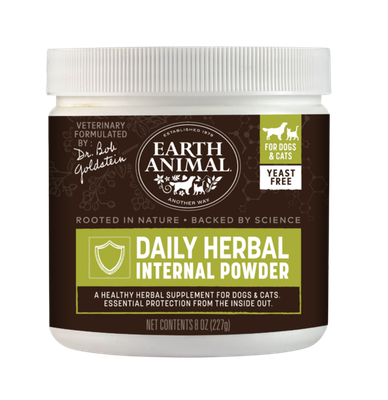 Earth Animal Nature&#39;s Protection - Daily Herbal Internal Powder, 8oz