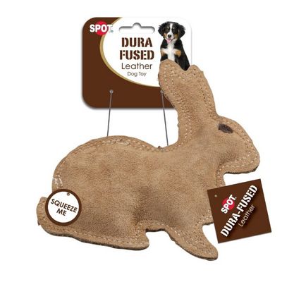 Dura Fused Leather Toy - Rabbit, S