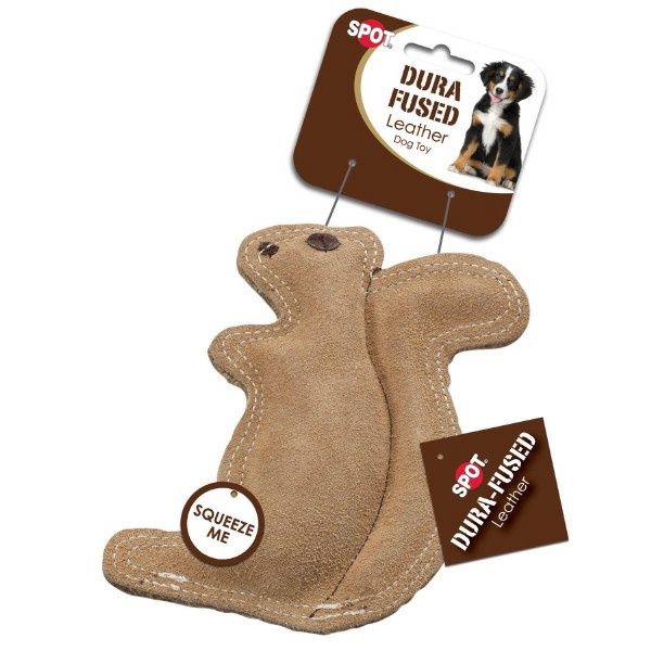 Dura Fused Leather Toy - Squirrel, S
