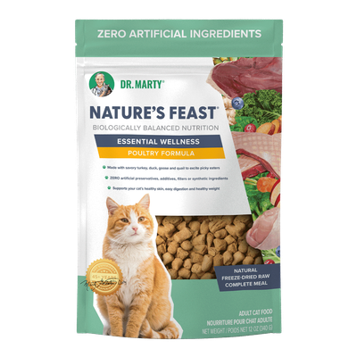 Dr Marty Nature&#39;s Feast (Cat) - Essential Wellness Poultry