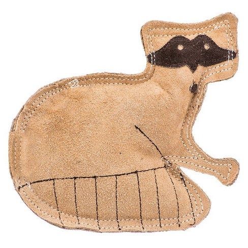 Dura Fused Leather Toy - Raccoon, S