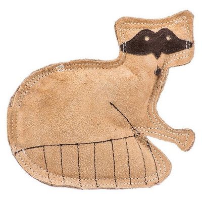 Dura Fused Leather Toy - Raccoon, S