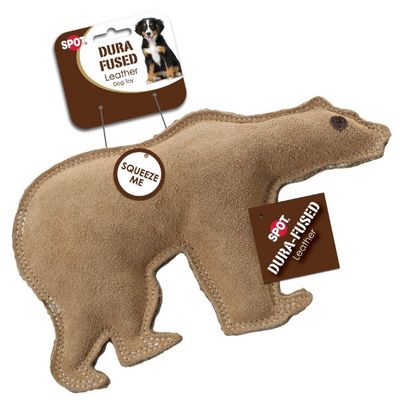 Dura Fused Leather Toy - Bear, L