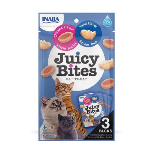 Inaba Ciao Juicy Bites - Tuna/Chicken, 3pk