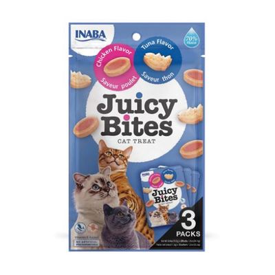 Inaba Ciao Juicy Bites - Tuna/Chicken, 3pk