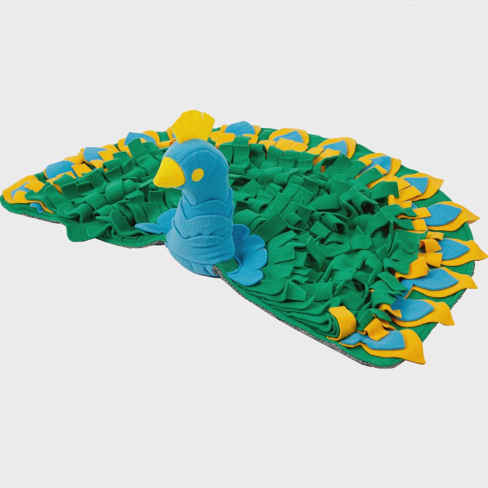 Injoya Snuffle Mat - Peacock