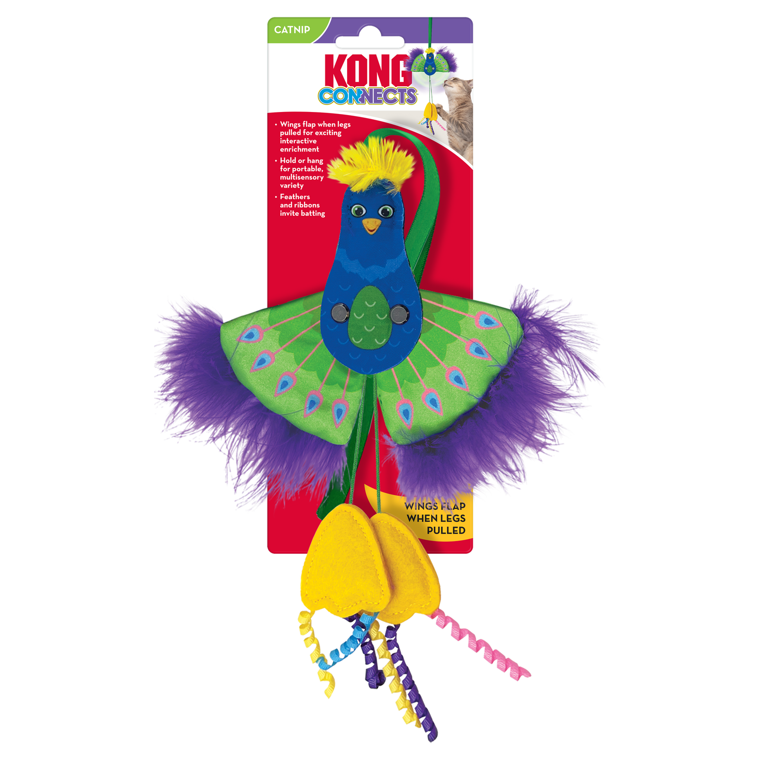 KONG Cat - Connects Peacock