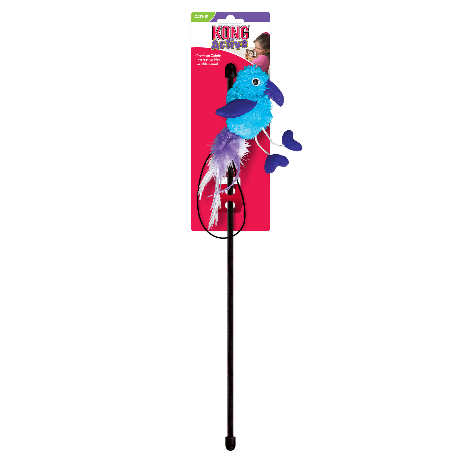 KONG Cat Active - Feather Teaser