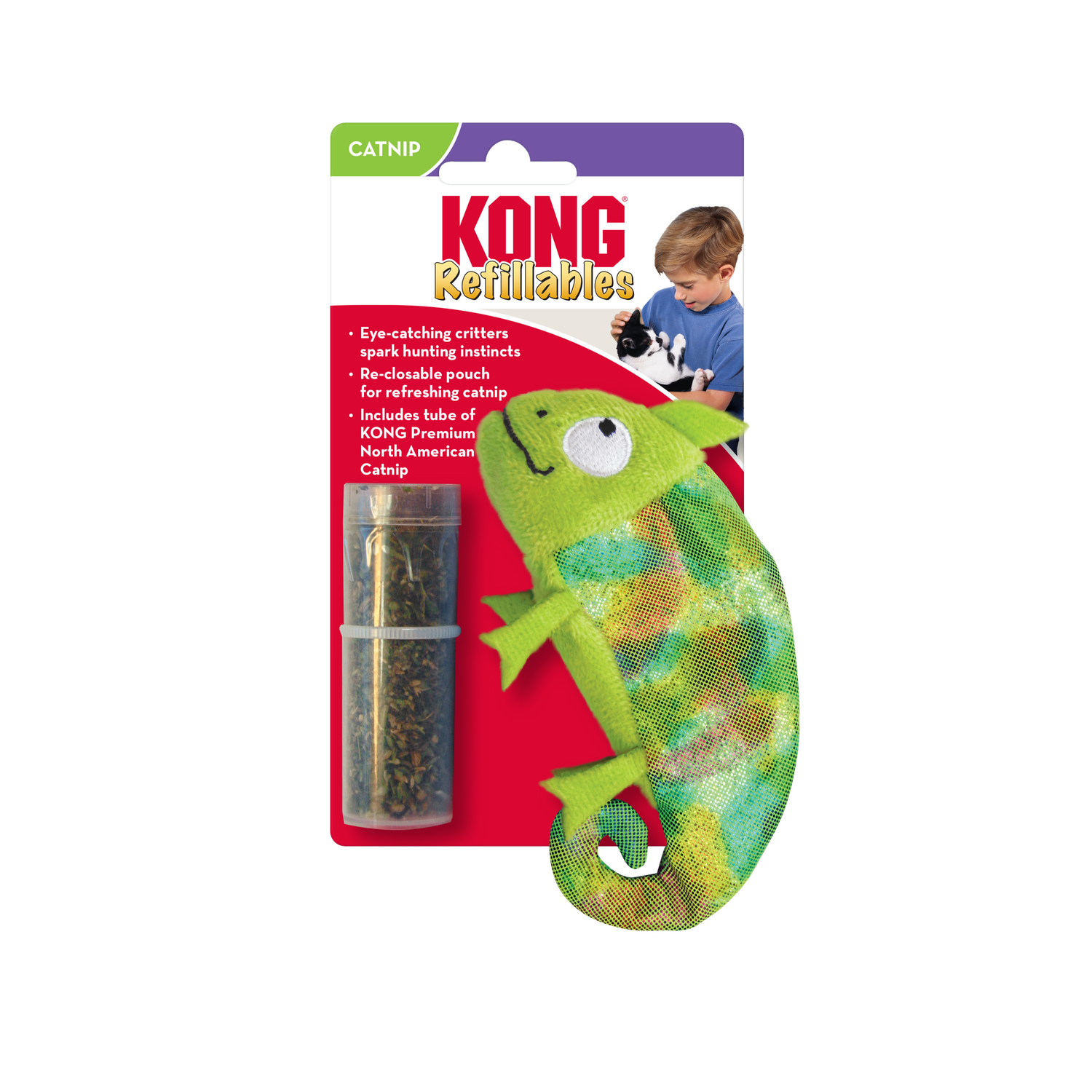 KONG Cat - Refillables Chameleon