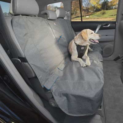 Kurgo Auto Bench Seat Cover, Heather Charcoal