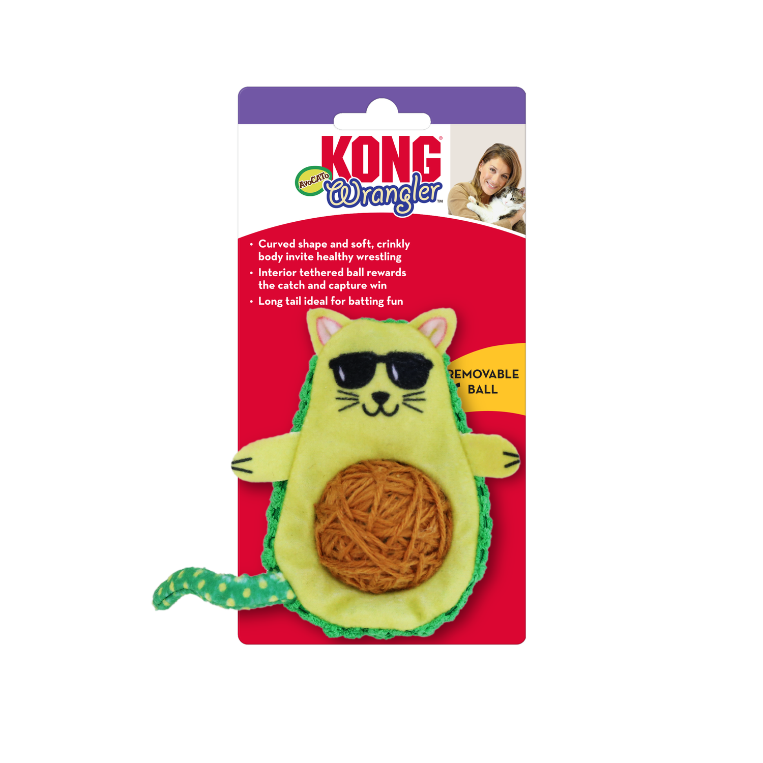 KONG Cat - Wrangler Avocato