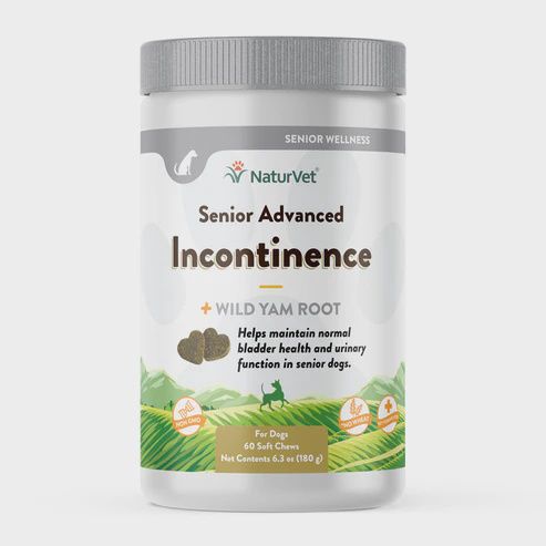 NaturVet Senior Advanced - Incontinence Soft Chews, 60ct