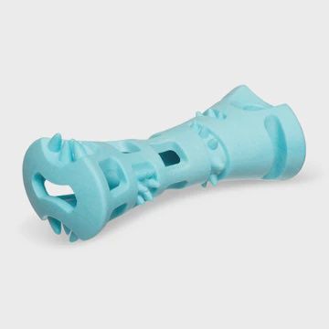 Messy Mutts Toy - Chew n Stuff, Teal 6&quot;
