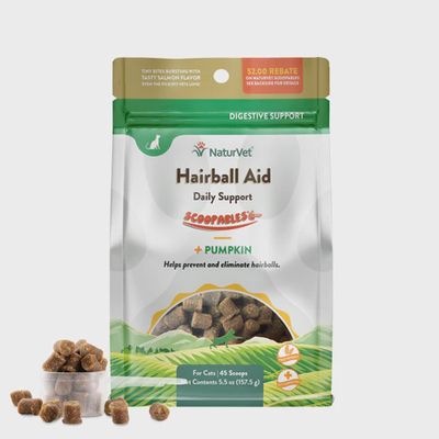 NaturVet Scoopables - Cat Hairball Aid, 5.5oz