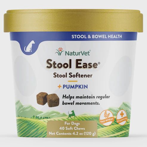 NaturVet Soft Chews - Stool Ease, 40ct