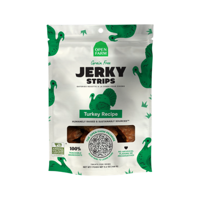 Open Farm Jerky Strips, 5.6oz
