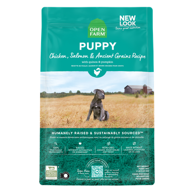 Open Farm Puppy, Chicken, Salmon &amp; Ancient Grains