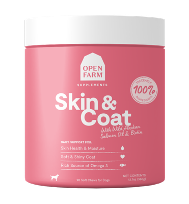 Open Farm Supplements - Skin &amp; Coat, 90ct