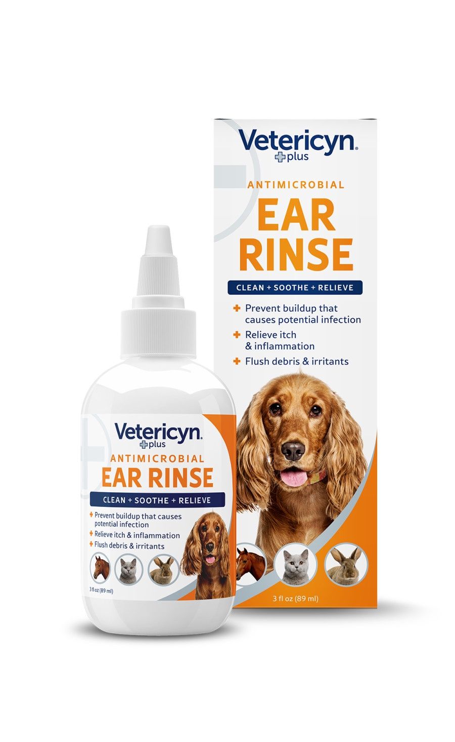 Vetericyn Plus® Antimicrobial Ear Rinse, 3oz