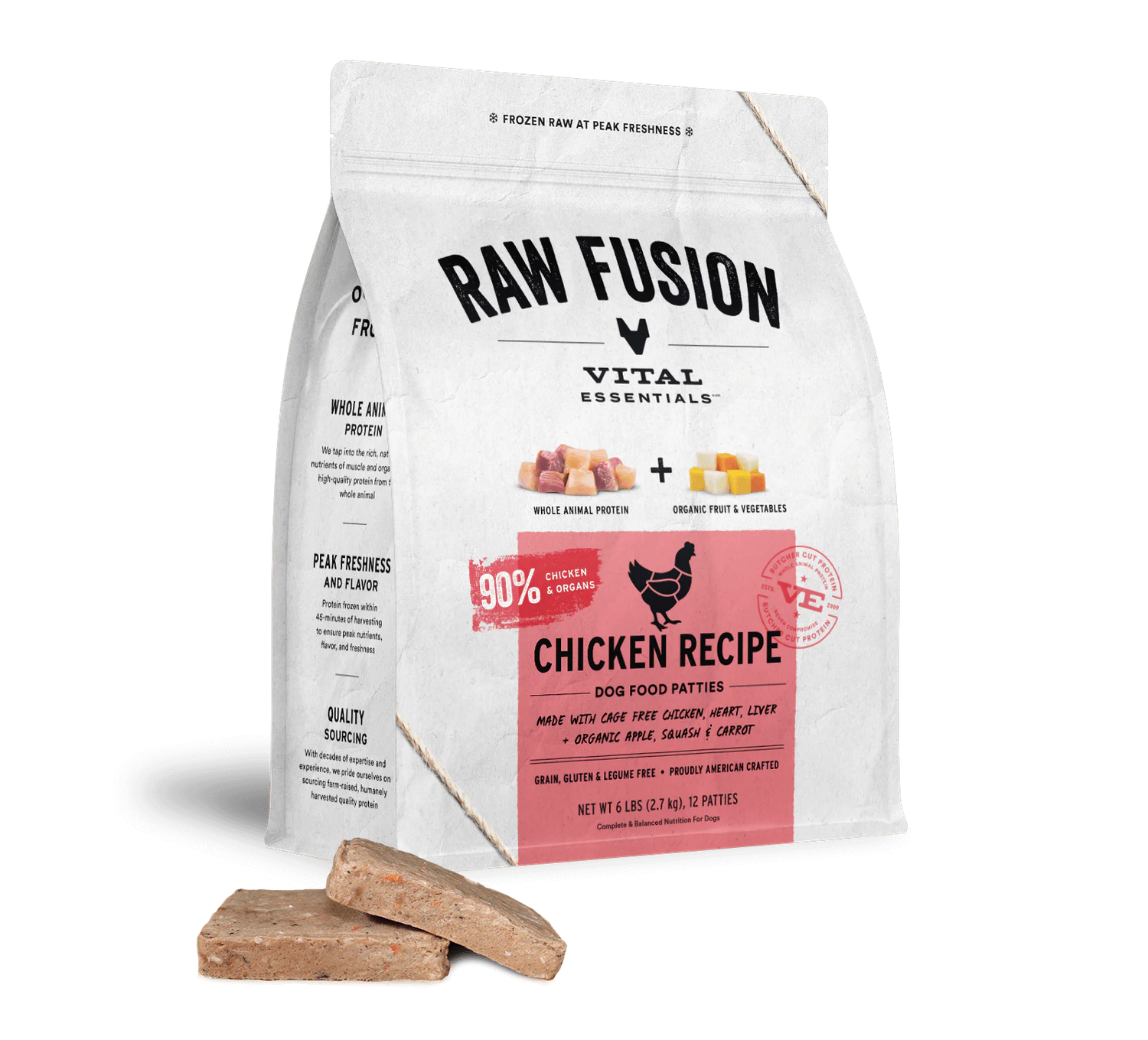 Vital Essentials Raw Fusion - Chicken, 6lb