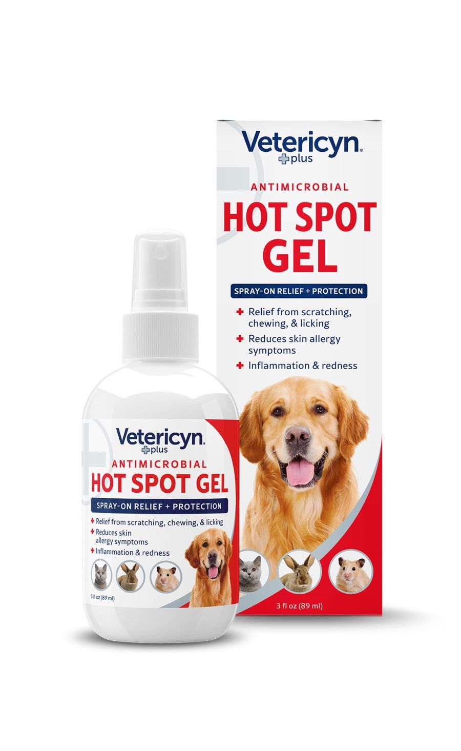 Vetericyn Plus® Antimicrobial Hot Spot Gel, 3oz