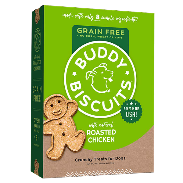Buddy Biscuits Grain Free - Chicken, 14oz