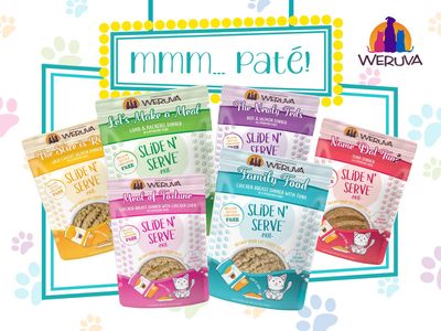 Weruva Cat Paté Slide n&#39; Serve Pouch, 2.8oz