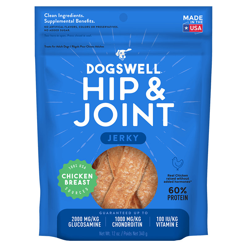 Dogswell Hip &amp; Joint Chicken Jerky, 12oz