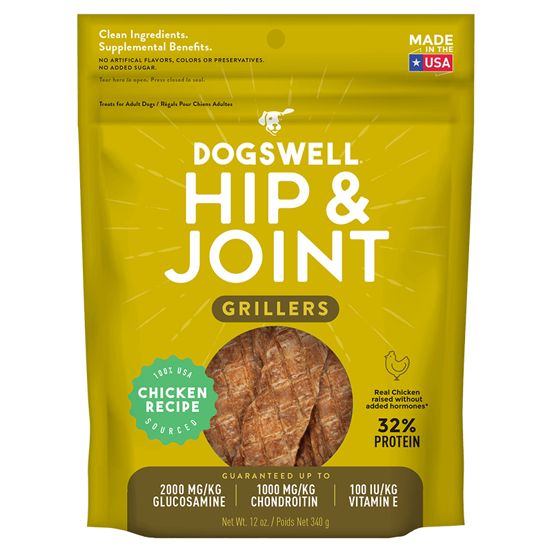 Dogswell Hip &amp; Joint Chicken Grillers, 12oz