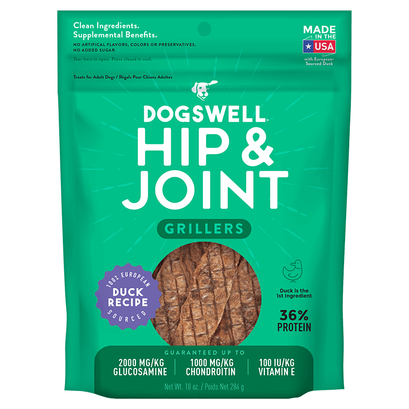 Dogswell Hip &amp; Joint Duck Grillers, 10oz