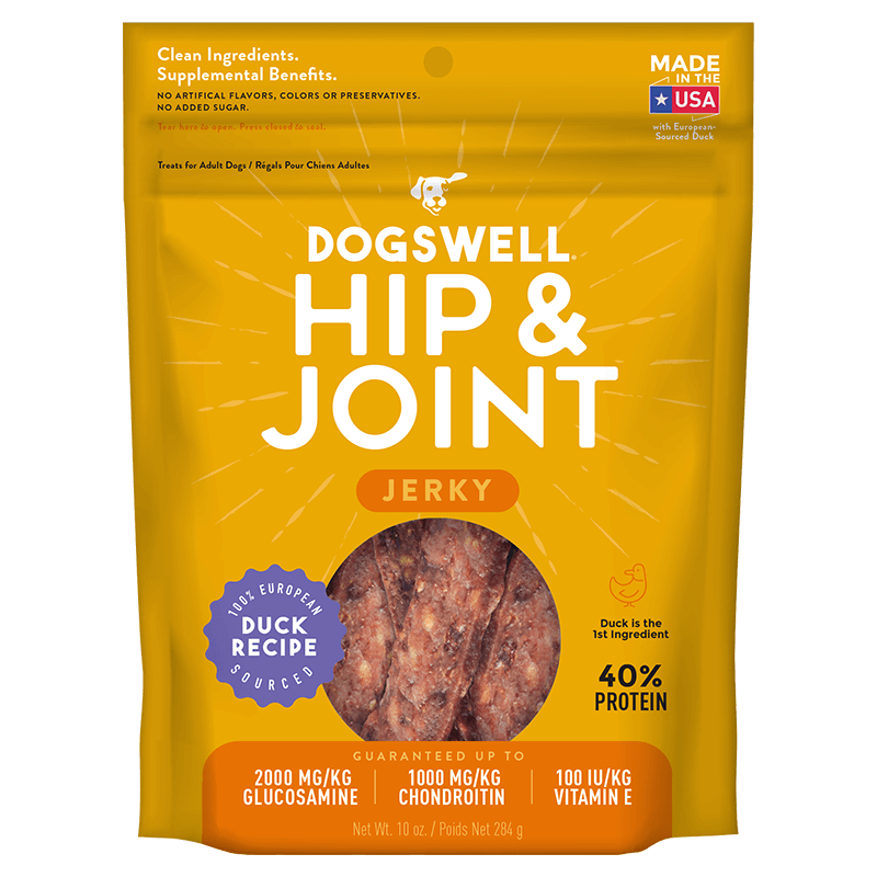 Dogswell Hip &amp; Joint Duck Jerky, 10oz