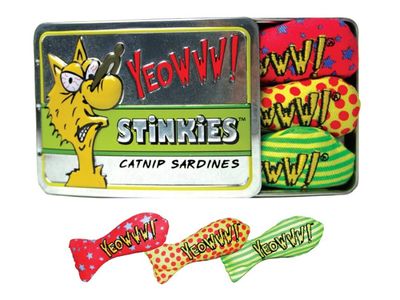Yeowww Stinkies Sardines, 3pk