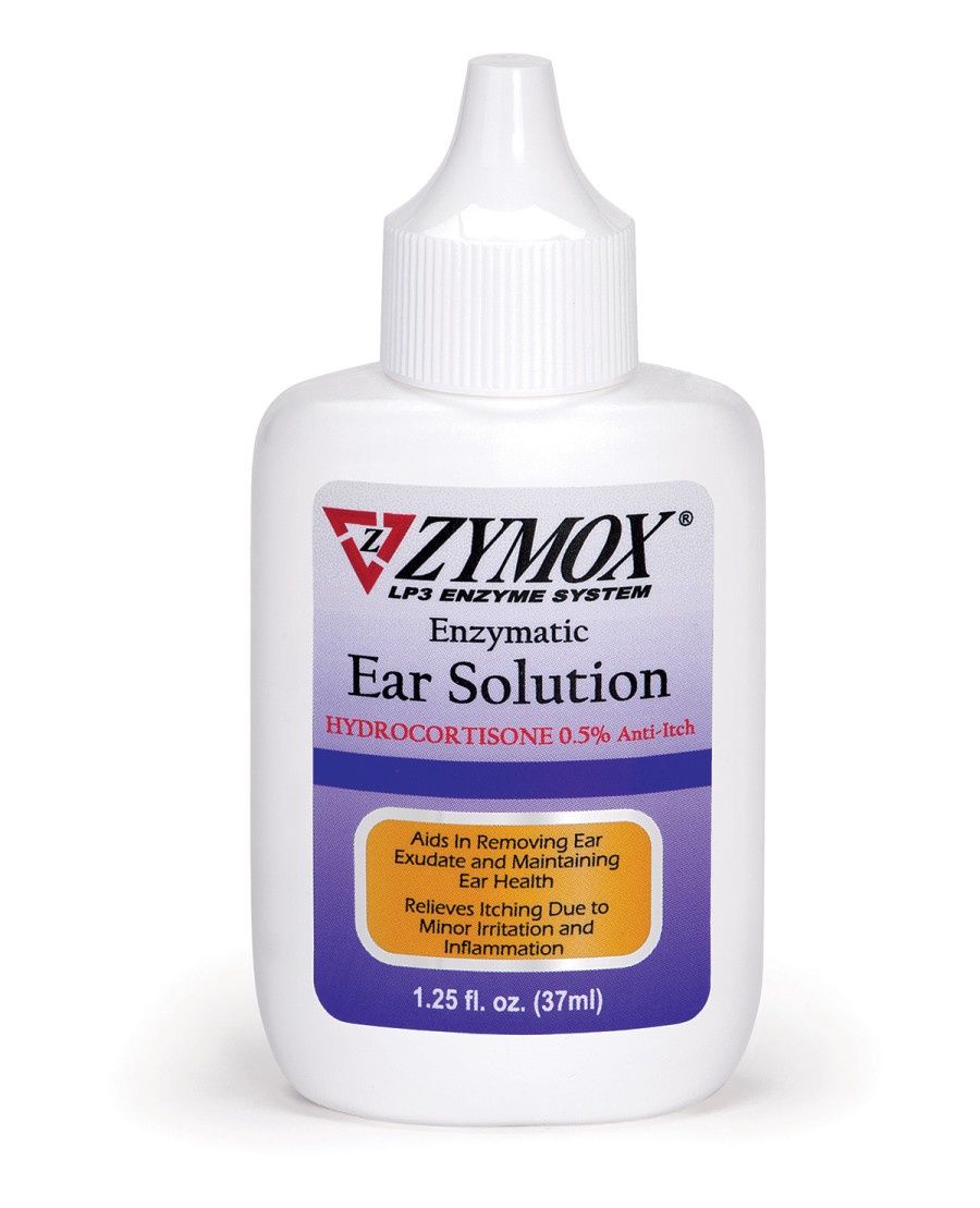 Zymox Ear Solution with .5% hydrocortisone, 1.25oz