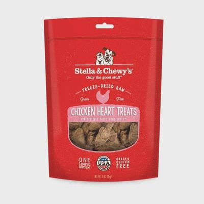 Stella &amp; Chewy&#39;s Freeze-Dried Treat - Chicken Hearts
