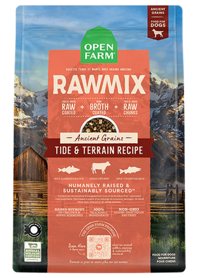 Open Farm RawMix, Ancient Grains Tide &amp; Terrain