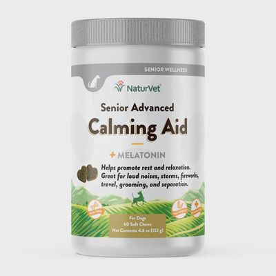 NaturVet Senior Advanced - Calming Aid Soft Chews, 60ct