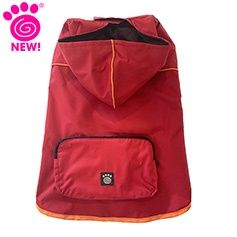 PR Banff Packable Rain Jacket, Red
