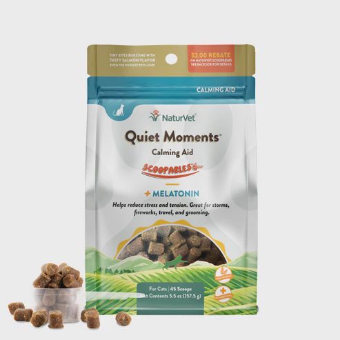 NaturVet Scoopables - Cat Quiet Moments, 5.5oz
