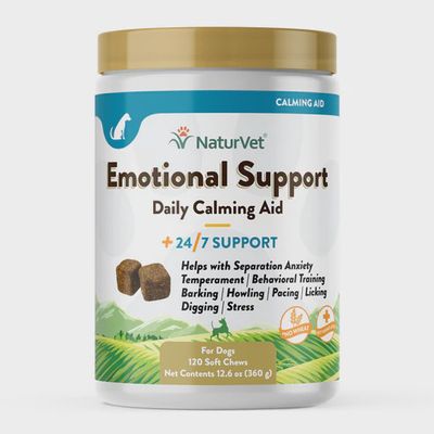 NaturVet Soft Chews - Emotional Support Calming Aid, 120ct