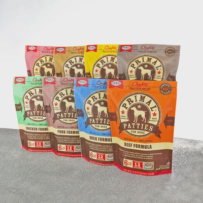 Primal RAW Canine Frozen Patties, 6lb