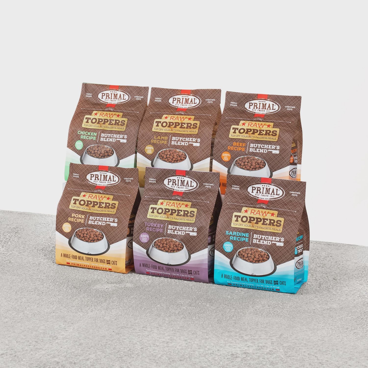 Primal Raw Toppers: Butcher’s Blend, 2lb