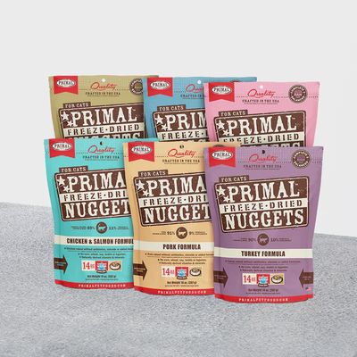 Primal Feline Freeze-Dried Nuggets, 14oz